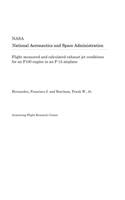 Flight Measured and Calculated Exhaust Jet Conditions for an F100 Engine in an F-15 Airplane