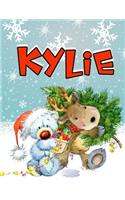 Kylie: Personalized Book with Name, Journal, Notebook, Diary, 105 Lined Pages, 8 1/2" x 11"