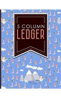 5 Column Ledger: (Five Column Ledger)