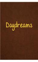 Daydreams: Lined Journal, 108 Pages, 6x9 Inches