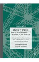 Student Speech Policy Readability in Public Schools