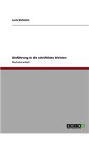 Einführung in die schriftliche Division