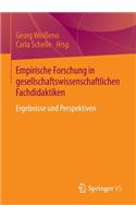 Empirische Forschung in Gesellschaftswissenschaftlichen Fachdidaktiken