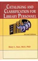 Cataloging and Classification for Library Personal