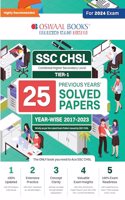 Oswaal Chsl Combined Higher Secondary Level Year-Wise 25 Solved Papers 2024