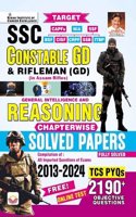 SSC Constable GD Reasoning Chapterwise Solved Papers TCS PYQs 2190+ Objective Questions (English Medium) (5086)
