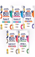 Arihant I-Succeed CBSE Sample Paper Class 12th (2024-2025) Physics, Chemistry, Biology,English Core & Hindi Kendrik | Combo Set of 5 Books for Exam 2025