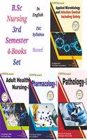 best books for B.Sc Nursing 3rd Semester 4-BOOKS SET According To (INC) Indian Nursing Council . Thakur Publication @BOOKSWALAA ISBN-9789354809880