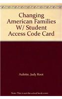 Changing American Families W/ Student Access Code Card