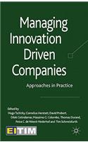 Managing Innovation Driven Companies