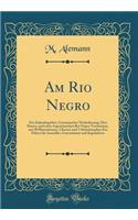 Am Rio Negro: Ein Zukunftsgebiet, Germanischer Niederlassung; Drei Reisen, Nach Dem Argentinischen Rio Negro-Territorium, Mit 90 Illustrationen, 2 Karten Und 1 Situationsplan; Ein Fï¿½hrer Fï¿½r Ansiedler, Unternehmer Und Kapitalisten (Classic Repr