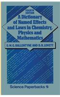 Dictionary of Named Effects and Laws in Chemistry, Physics and Mathematics