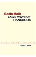 Basic Math Quick Reference Handbook