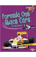 Formula One Race Cars on the Move
