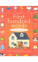 First Hundred Words in English Sticker Book