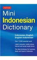 Mini Indonesian Dictionary: Indonesian-english/English-indonesian