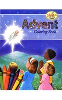 Coloring Book about Advent