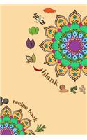 Blank Recipe Book