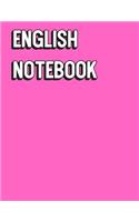 English Notebook