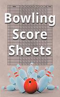 Bowling Score Sheets: A 6" x 9" Score Book With 97 Sheets of Game Record Keeping Strikes, Spares and Frames for Coaches, Bowling Leagues or Professional Bowlers