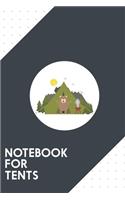 Notebook for Tents