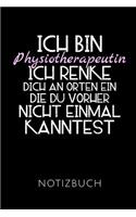 Ich Bin Physiotherapeutin Notizbuch