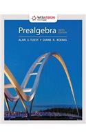 Webassign Printed Access Card for Tussy/Koenig's Prealgebra, Single-Term