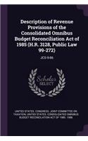 Description of Revenue Provisions of the Consolidated Omnibus Budget Reconciliation Act of 1985 (H.R. 3128, Public Law 99-272): Jcs-9-86