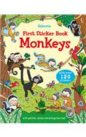First Sticker Book Monkeys: (First Sticker Books)