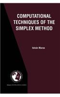 Computational Techniques of the Simplex Method