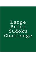 Large Print Sudoku Challenge: Fun, Large Grid Sudoku Puzzles