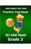 New Jersey Test Prep Practice Test Book NJ Ask Math Grade 3: Common Core Edition