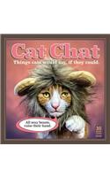 2020 Cat Chat Things Cats Would Say If They Could 16-Month Wall Calendar