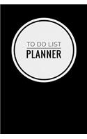 To Do List Planner Notebook