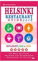 Helsinki Restaurant Guide 2018: Best Rated Restaurants in Helsinki, Finland - 500 Restaurants, Bars and Cafés recommended for Visitors, 2018