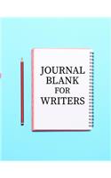 Journal Blank For Writers: Blank Doodle Draw Sketch Book