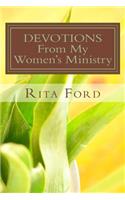 DEVOTIONS From My Women's Ministry
