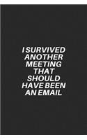 I Survived Another Meeting That Should Have Been An Email