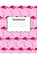 Notebook: Pink Flamingo
