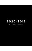 2020-2012 Monthly Planner