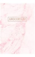 Grocery List