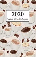 2020 Weekly & Monthly Planner: January 1st - December 31st 2020 - Organizer Schedule Journal for 2020 - Coffee Caffeine Espresso