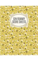 Gin Rummy Score Sheets