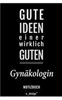 Notizbuch für Gynäkologen / Gynäkologe / Gynäkologin: Originelle Geschenk-Idee [120 Seiten liniertes blanko Papier]