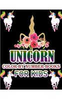 Unicorn Color By Number Books For Kids