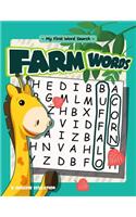 My First Word Search - Farm Words: (4 First Word Search)