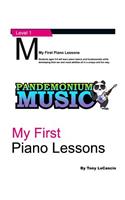My First Piano Lesson