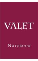 Valet: Notebook