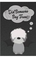Bearded Collie Lined Notebook: (Dog Halloween Notebooks and Journals)