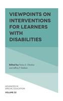 Viewpoints on Interventions for Learners with Disabilities